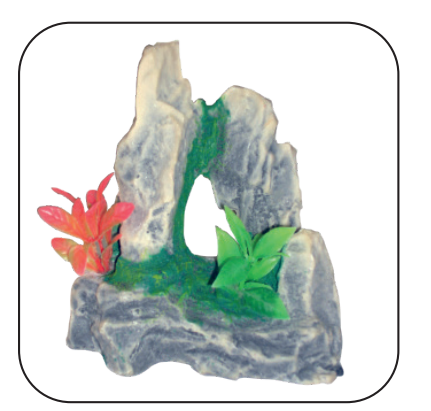 Rockery BA-107W (13.5x14.7x6)