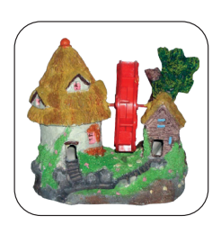 House With Wheel BA-320 (13.5x9x14.5)