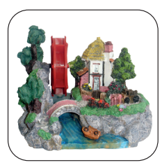 House With Wheel BA-191 (13.5x10.5x12)