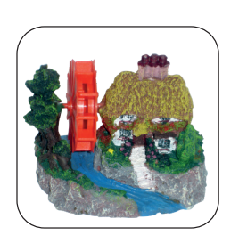 House With Wheel BA-188 (11.5x8x10)
