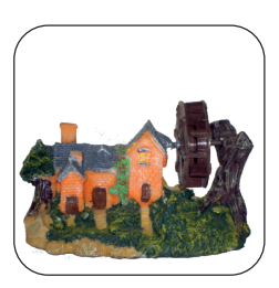 House With Wheel BA-189 (13.5x8.7x7)