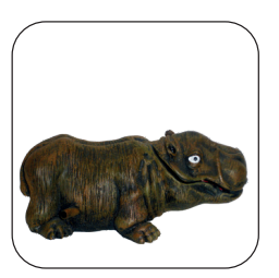 Action Hippopotamus BA-326 (12x8x10.5)