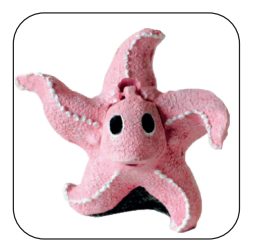Action Star Fish Pink BA-002B (8.5x4x11)