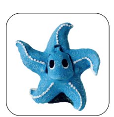 Action Star Fish BlueBA-002C (8.5x4x11)