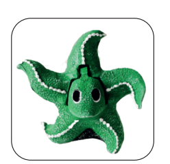 Action Star Fish Green BA-002E (8.5x4x11)