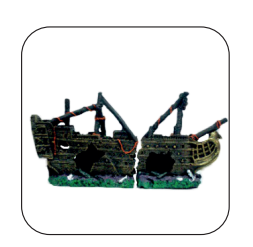 Broken Ship BA-484 (38x11x19)