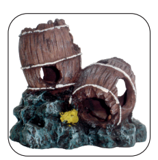 Double Drum With Hole BA-209/4 (12x8x10.5)