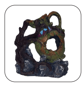 Broken Pot BA-1004 (7x5x8)