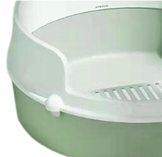 Circular rabbit toilet 25*23.5*12cm