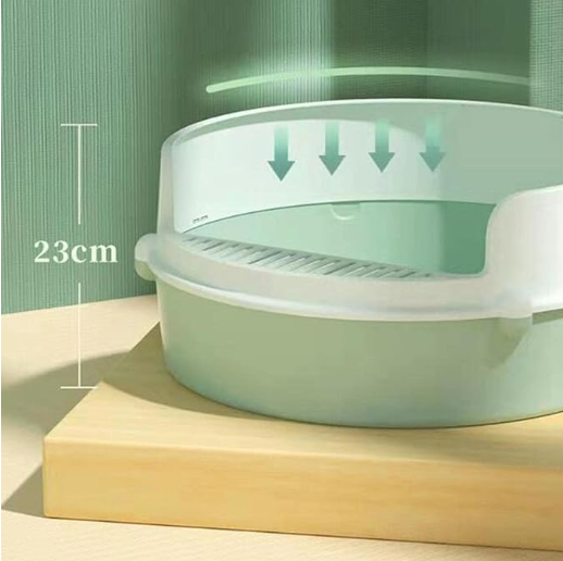 Circular rabbit toilet 25*23.5*12cm