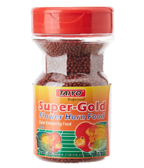 Super Gold Flowerhorn Food 100gm
