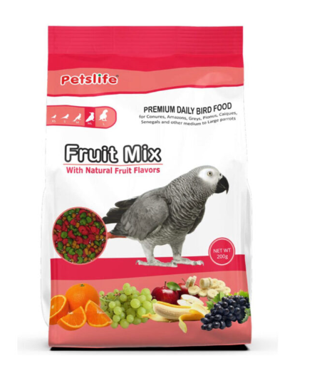 Fruit Mix - Large 200gm ( Macaw )