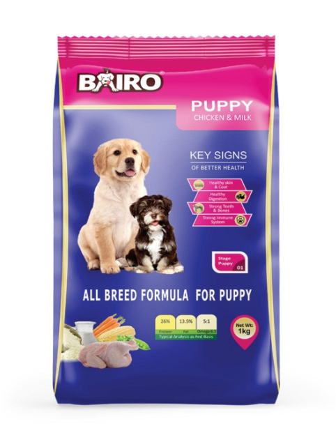 Bairo Puppy Chicken & Milk 1 kg