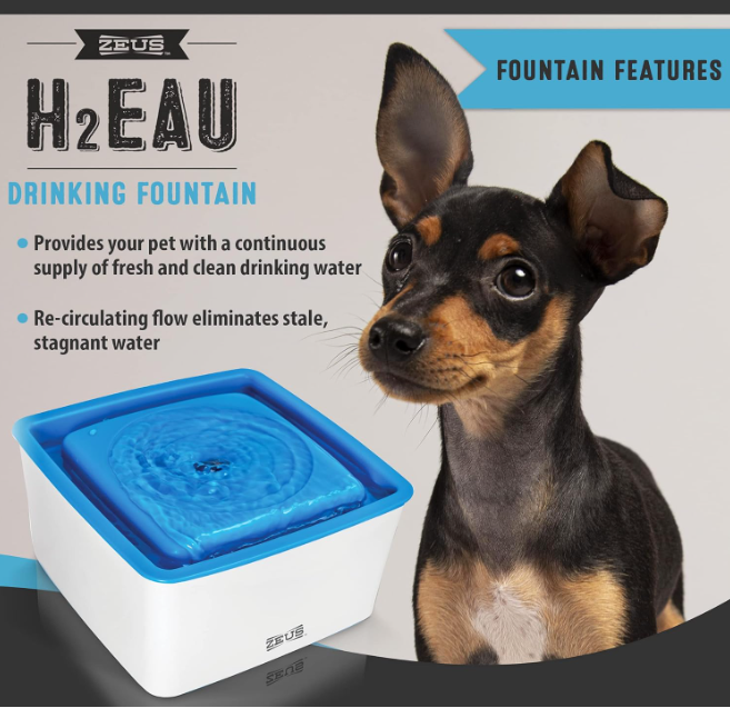 96411 ZEUS MINI DRINKING FOUNTAIN 1.5L