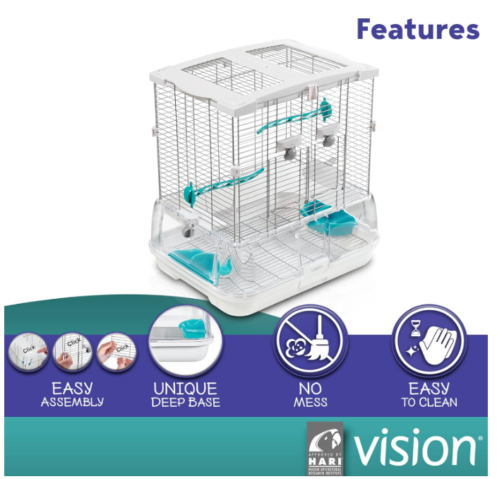 VISION MODEL S01 KD SMALL BIRD CAGE