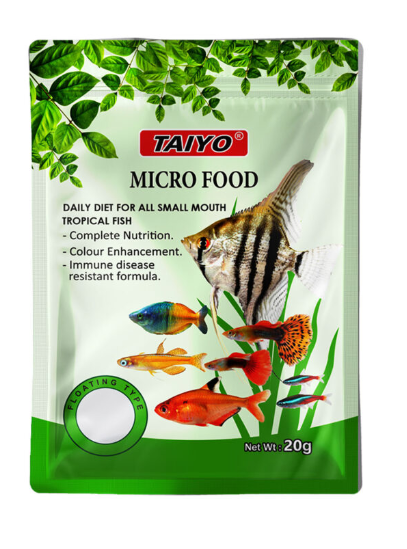 01-4104 Taiyo Micro Food 20gm Yelloew