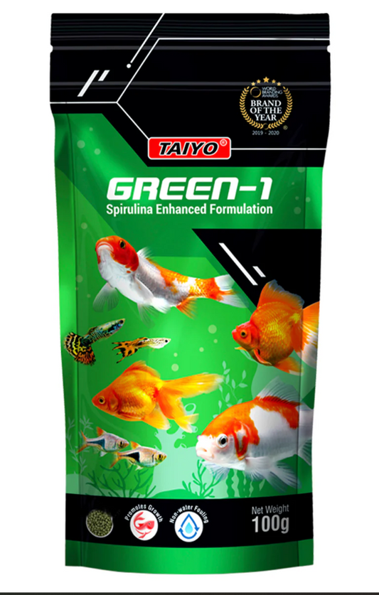 01-4364 Taiyo Green-1 100gm Pouch
