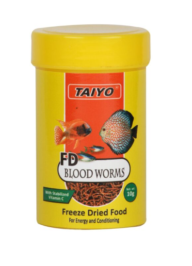 01-9970 Taiyo Tubifex Worms 5gm Pouch