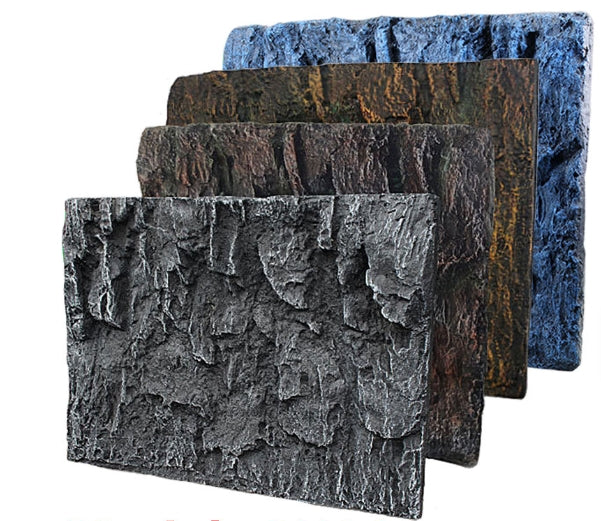 3D BACKROUND Rock / Wood Aquarium Background