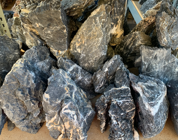 Black Mountain Seiryu Stone