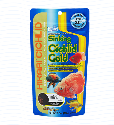 Hikari Cichlid Gold Sinking Mini 770 GM