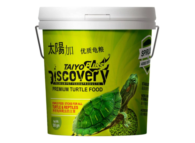 TAIYO PLUSS DISCOVERY TURTLE FOOD (CONTAINER) 500 GM