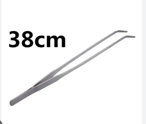 TWEEZER 38CM CURVED