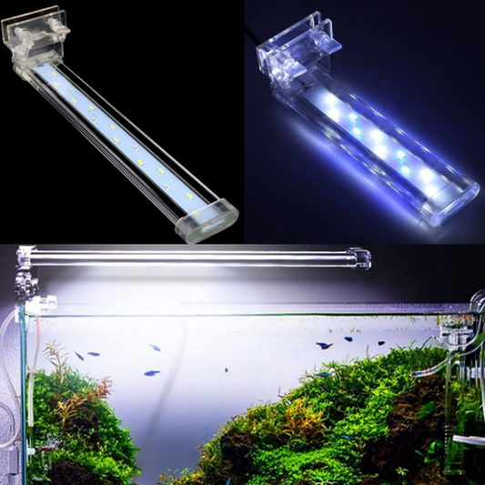 RS-S30 CRYSTAL CLIP LED LAMP (8W SIZE 28.5CM FIT SIZE AQUARIUM 35-45CM)